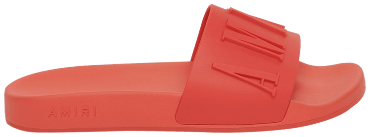 Amiri Logo Pool Slide Red