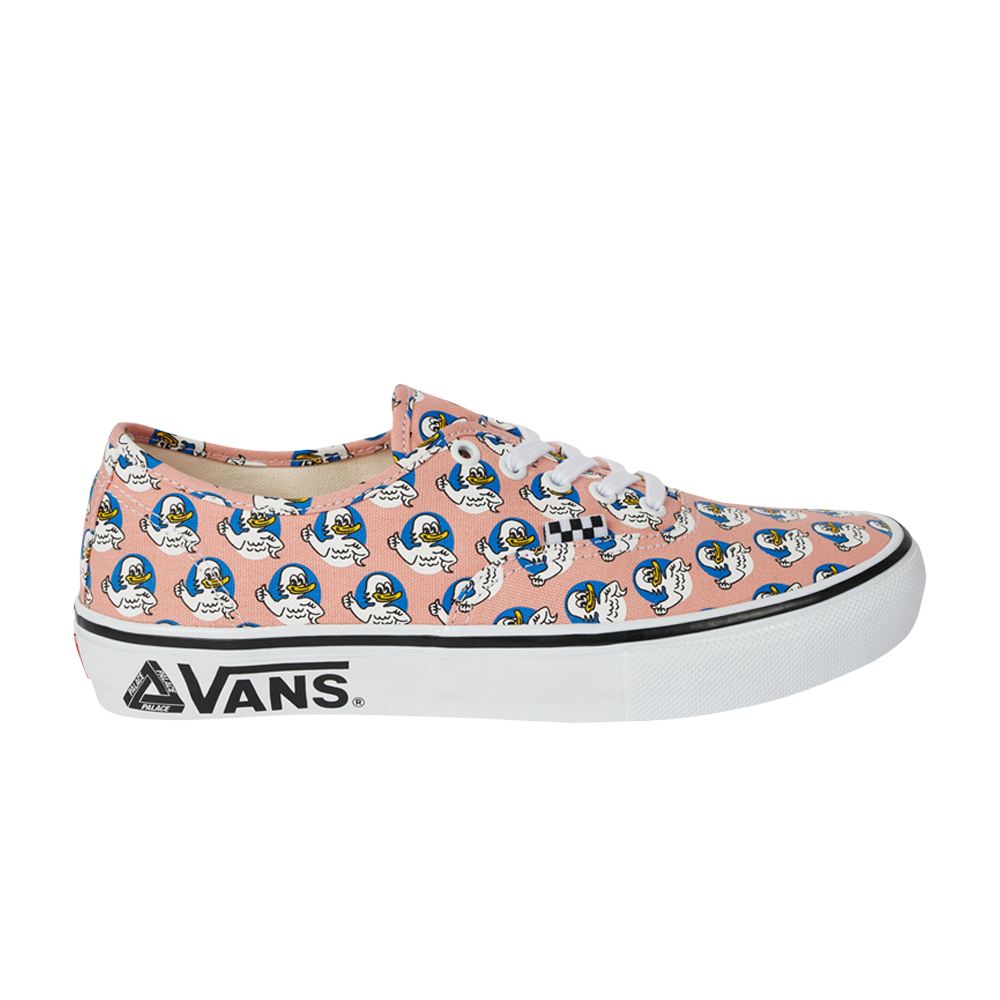 Pre-owned Vans Palace X Skate Authentic 'jeremy The Duck - Salmon' In Pink