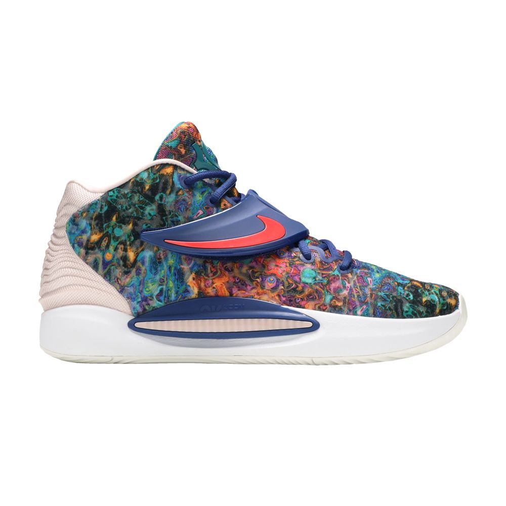 Nike KD 14 'Psychedelic' | Blue | Men's Size 7 - CW3935-400