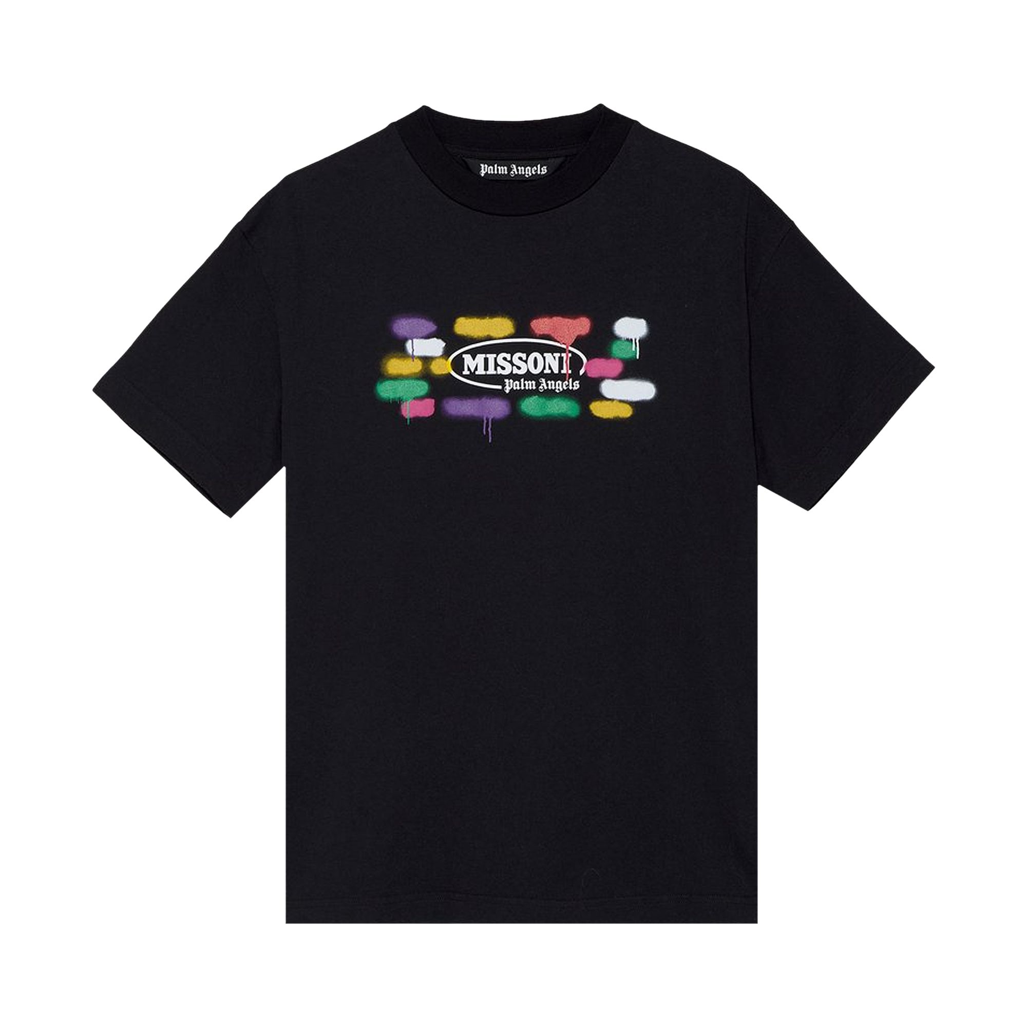 Palm Angels x Missoni Sport Tee 'Black/White' | Men's Size M