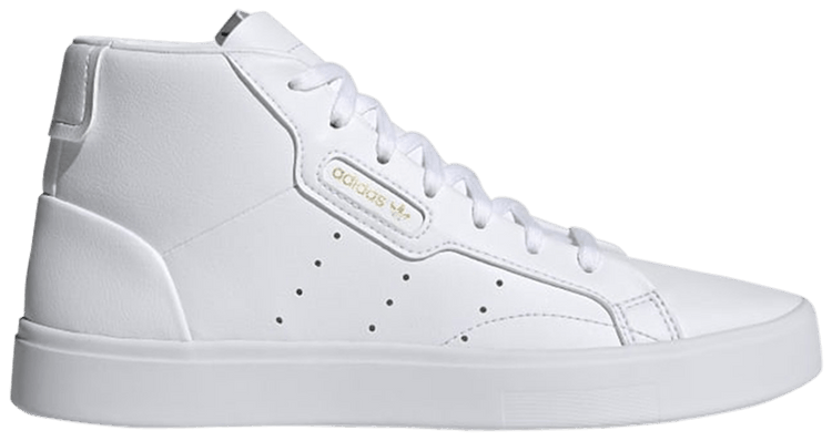 Size 10.0 Wmns Sleek Mid White Gold Metallic