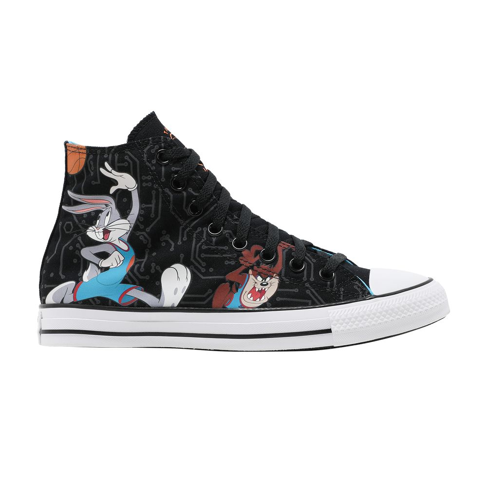 Converse Space Jam x Chuck Taylor All Star High 'Tune Squad ' | Black | Men's Size 12