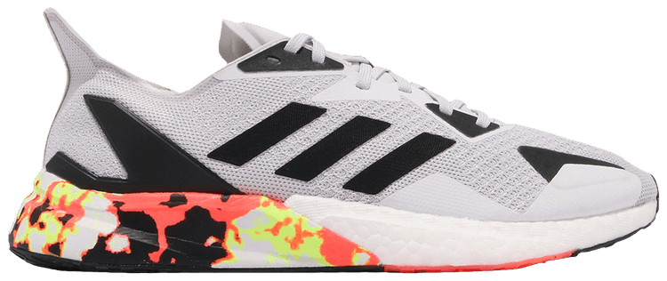 Adidas X9000L3 White Black Orange Volt