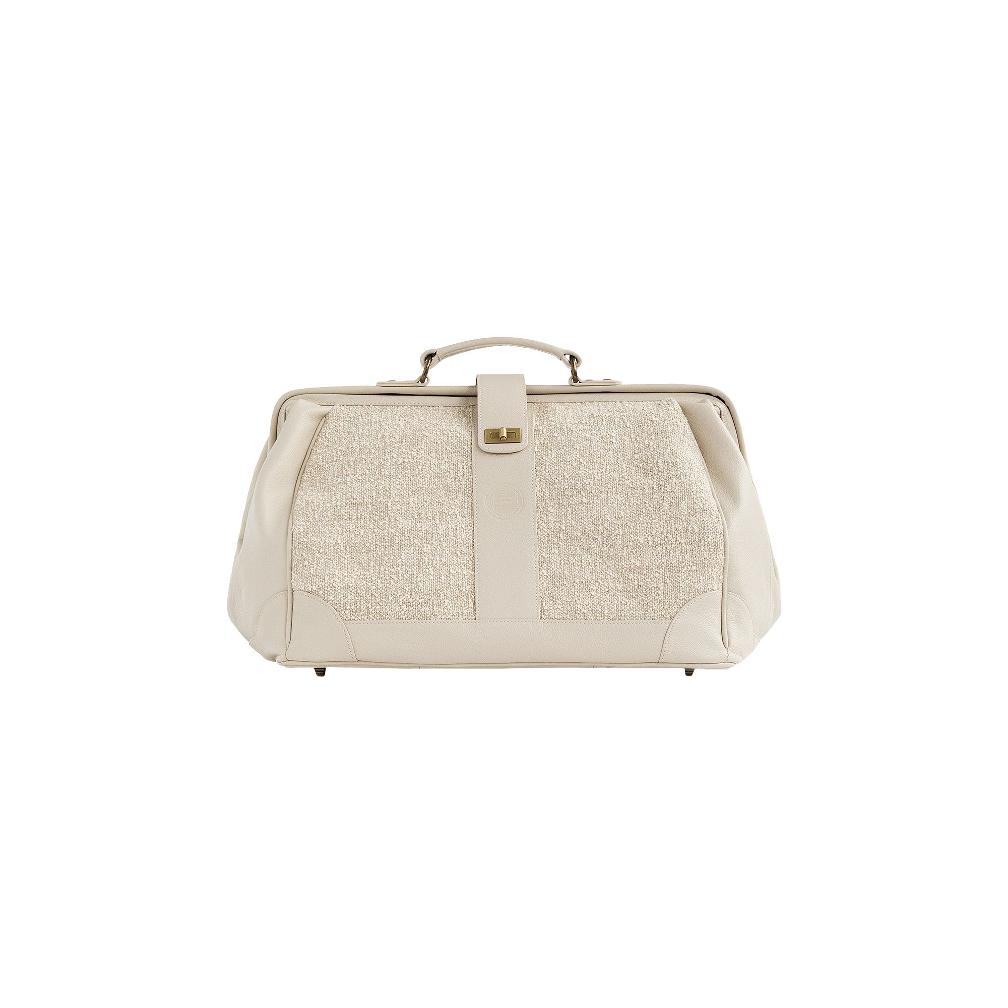 Pre-owned Aimé Leon Dore Porsche 911sc Car Kit Bag 'cream Boucle' | Men's Size Onesize