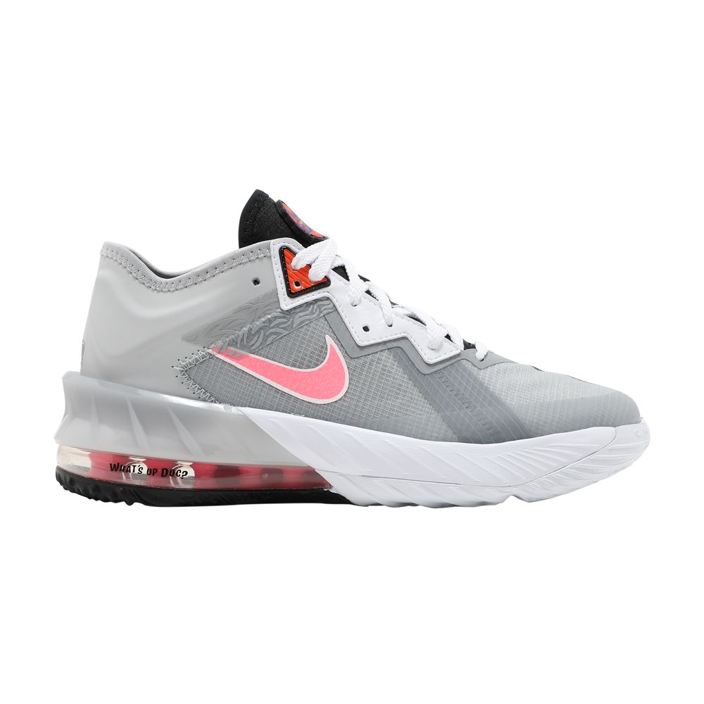 Pre-owned Nike Space Jam X Lebron 18 Low Gs 'bugs X Marvin' | Grey | Kid's Size 5.5