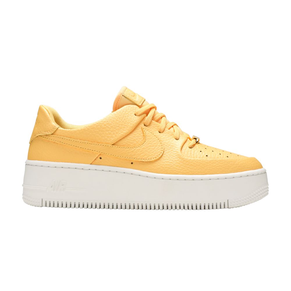 Click to view more detailed imagery on our partner's website Pre-owned Nike Wmns Air Force 1 Sage Low 'topaz Gold'