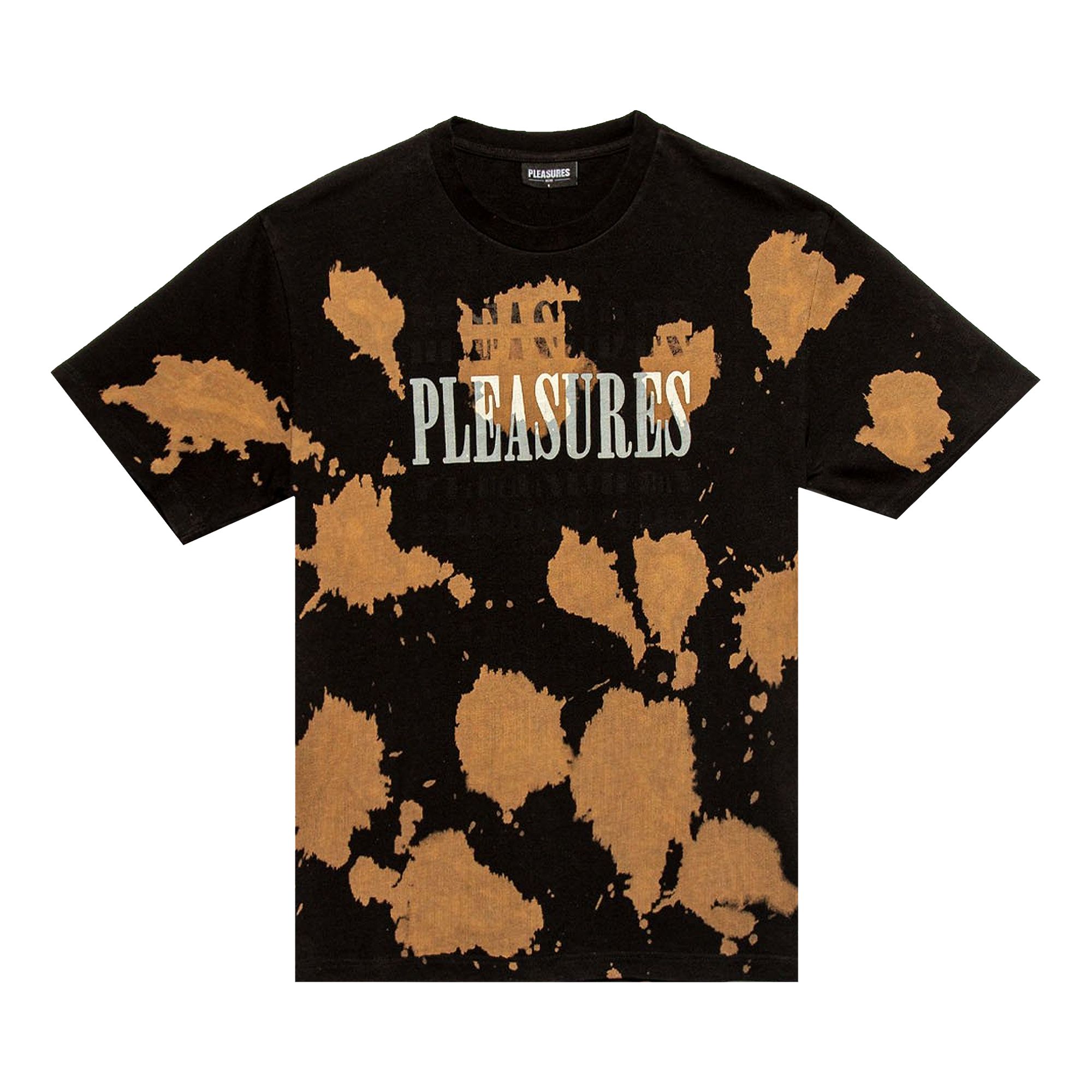 Pre-owned Pleasures Swinger Dye Shirt 'black' | Men's Size S