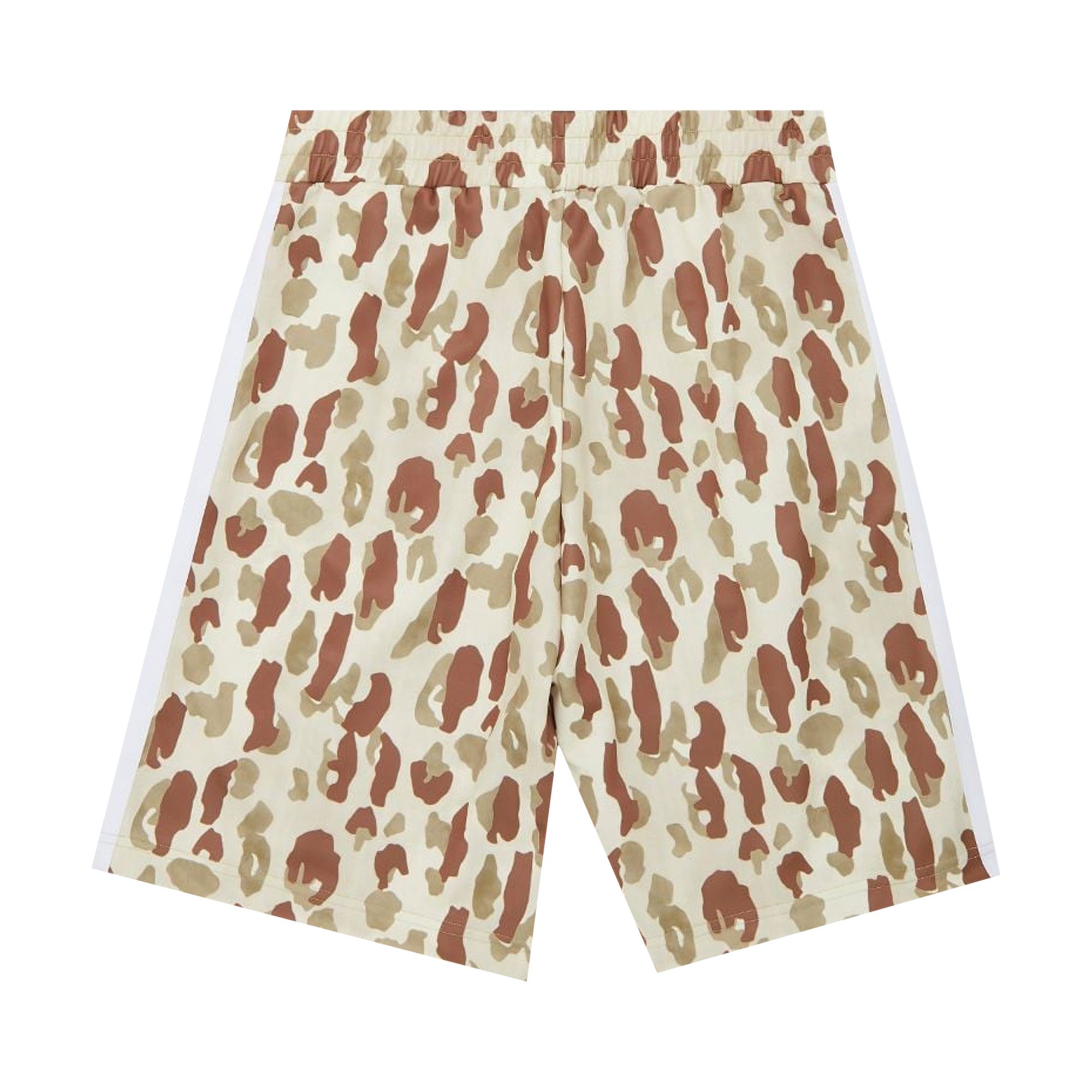 Pre-owned Palm Angels Desert Camo Track Short 'beige/white' | Tan | Men's Size Onesize