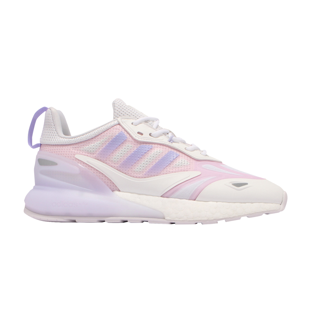 Pre-owned Adidas Originals Wmns Zx 2k Boost 2.0 'white Violet Tone' In Purple