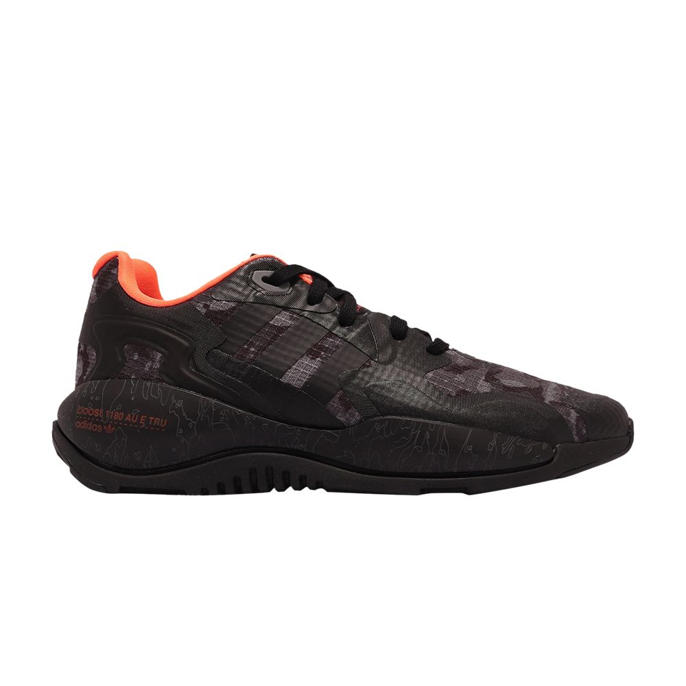 ADIDAS ORIGINALS ZX ALKYNE 'CORE BLACK ORANGE'
