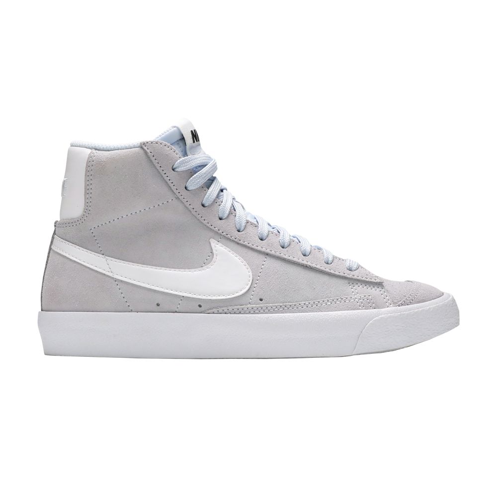 Pre-owned Nike Blazer Mid '77 Suede Gs 'football Grey' | Kid's Size 4