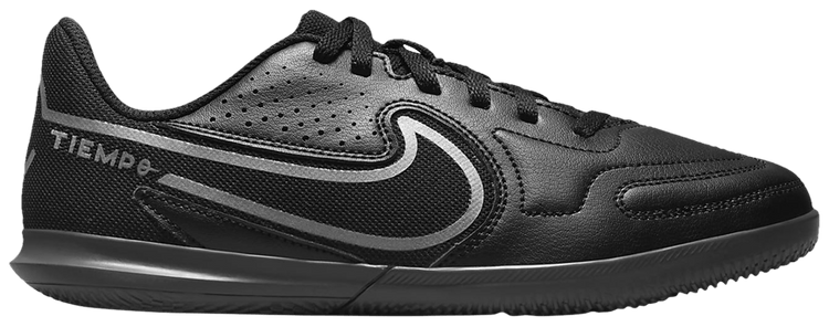 Nike Tiempo Legend 9 Club IC GS Black Iron Grey