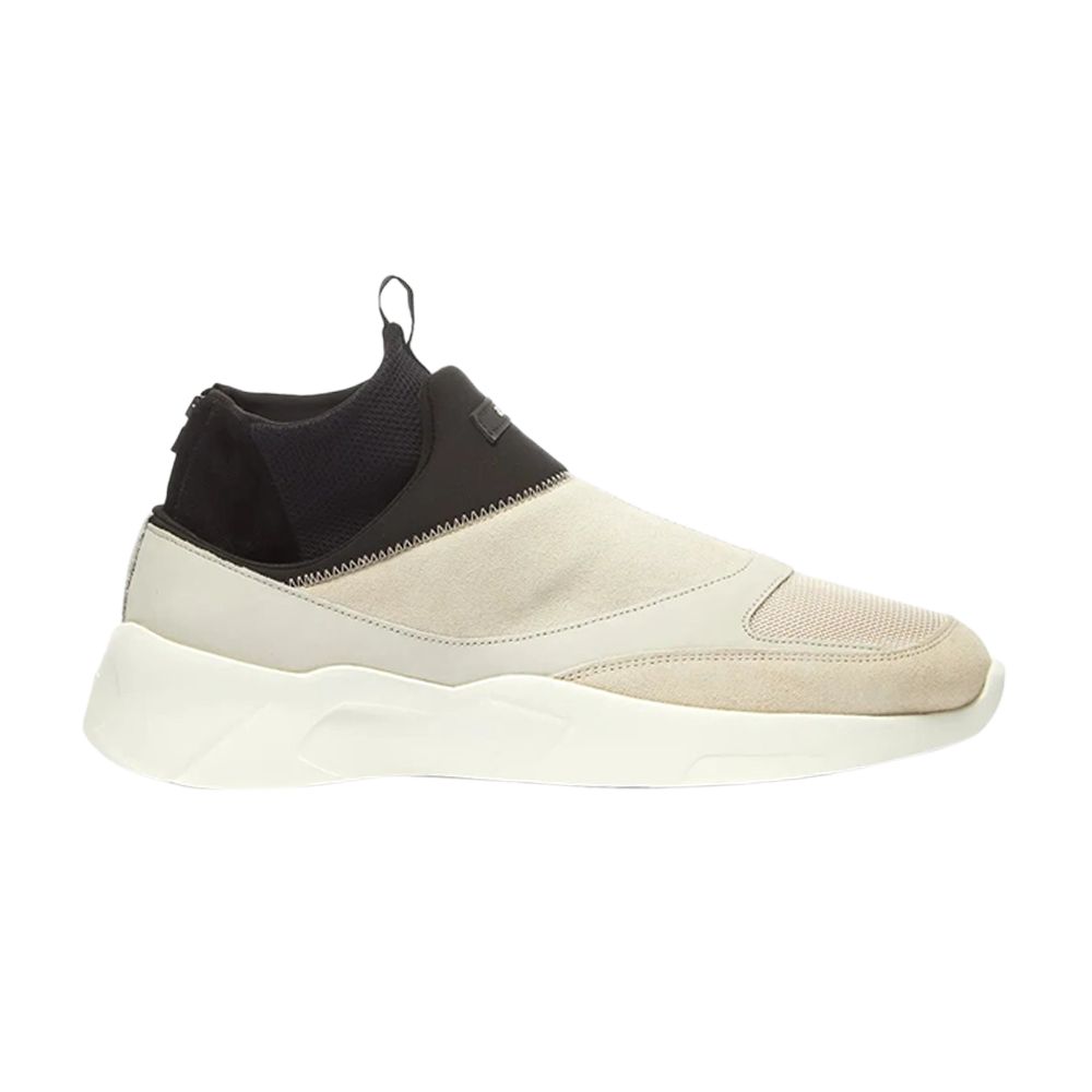 Pre-owned Fear Of God Laceless Sock Racer 'cream Black' | Men's Size 39