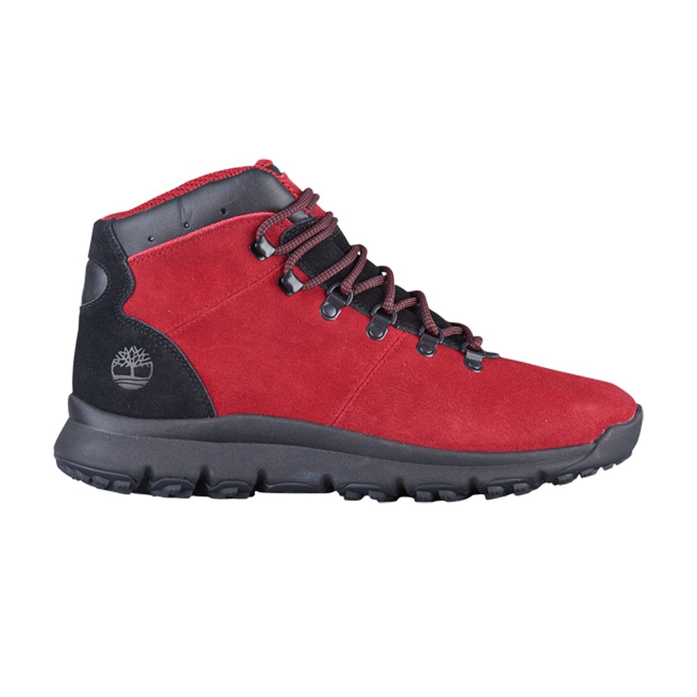 Timberland World Hiker Mid Boots 'Medium Red' | Men's Size 13 - TB0A1RBE-604