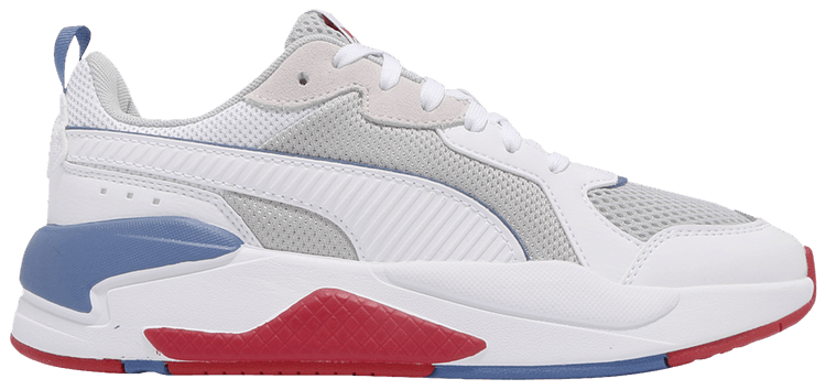 Puma X Ray Big Kid White Poppy Red