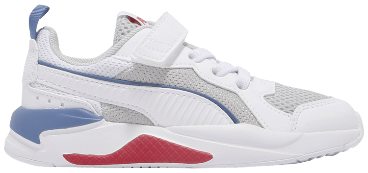 Puma X Ray Little Kid White Poppy Red