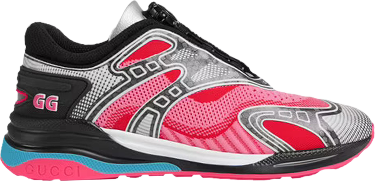 Gucci Wmns Ultrapace R 'Mismatched - Neon Pink Yellow'