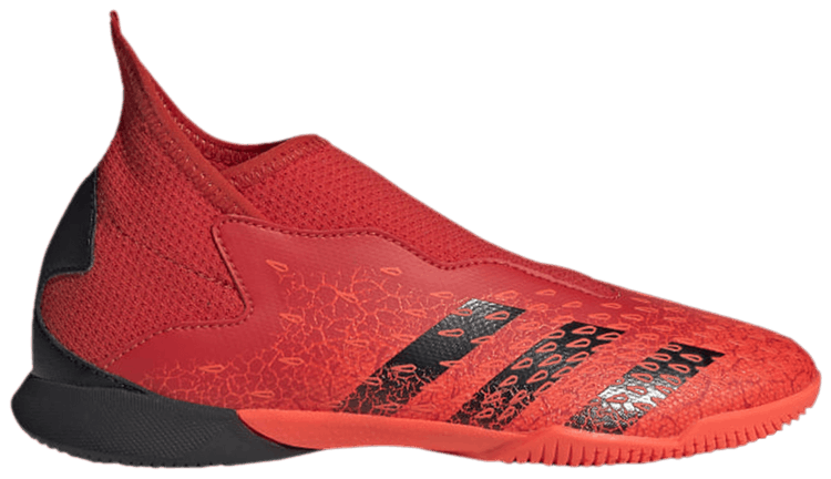 Adidas Predator Freak3 Laceless IN J Demonscale Solar Red