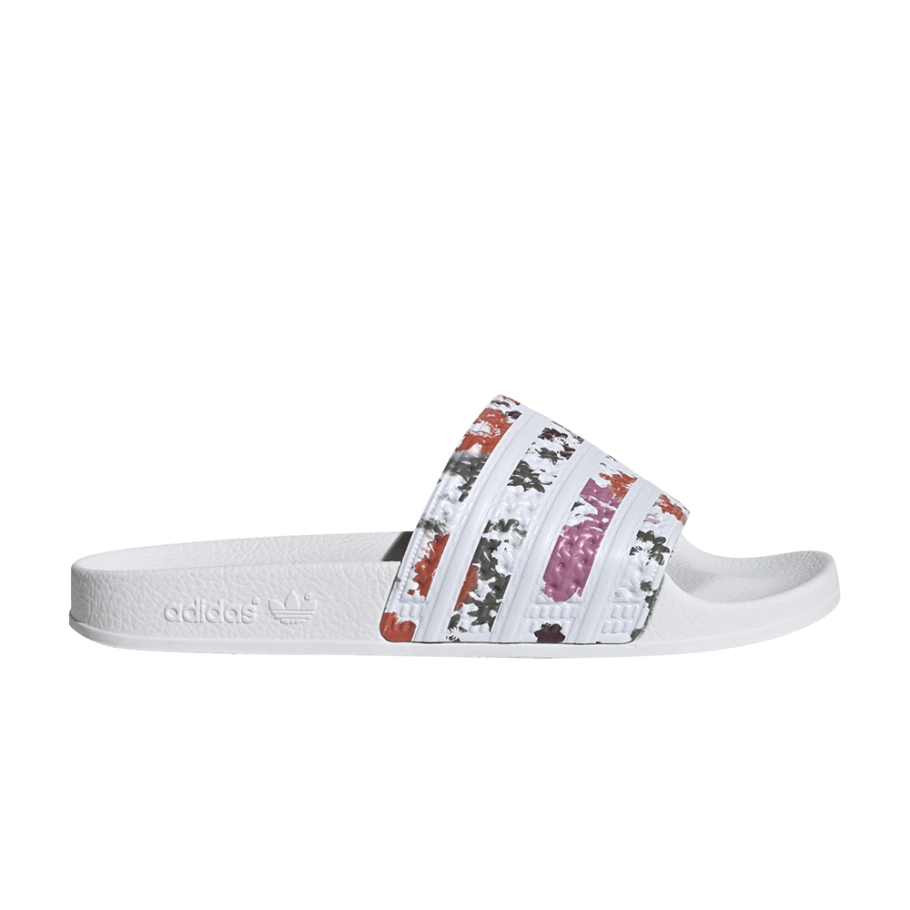Buy Wmns Adilette Slide 'White Floral' - H00142 | GOAT SA