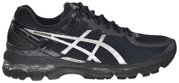 Asics gel kayano 22 black onyx silver cheap