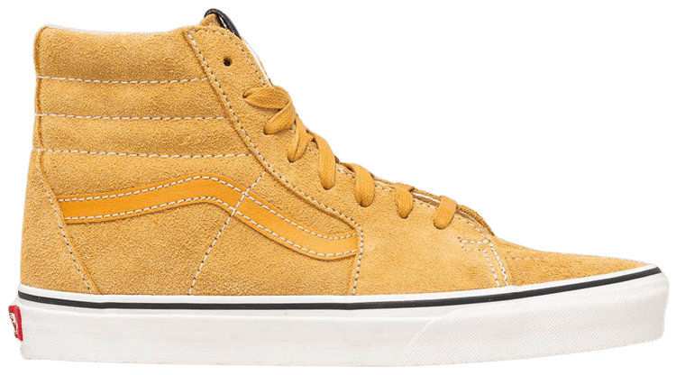 Vans Sk8 Hi Hairy Suede   Sunflower