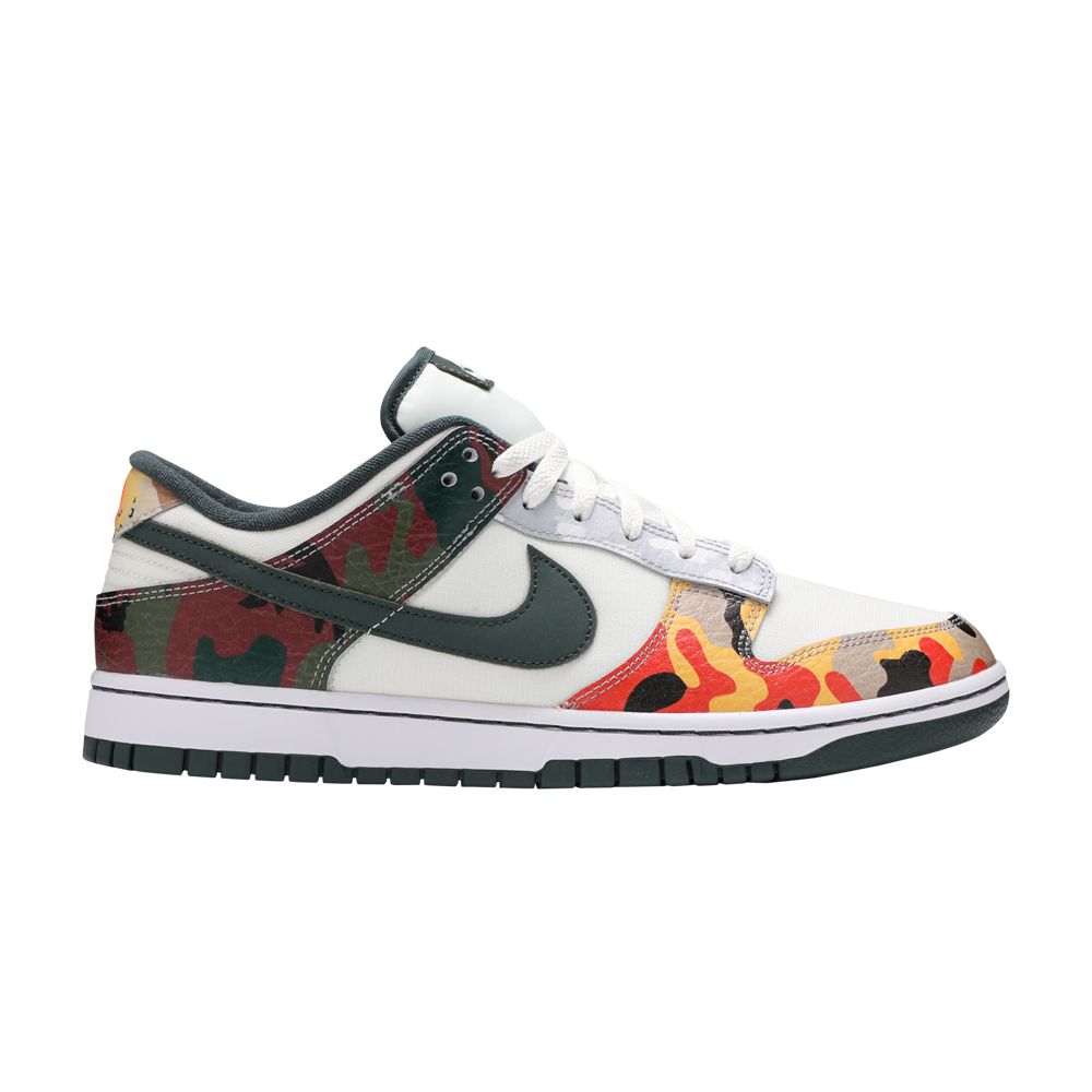 Nike Dunk Low SE 'Sail Multi-Camo' | Multi-Color | Men's Size 13