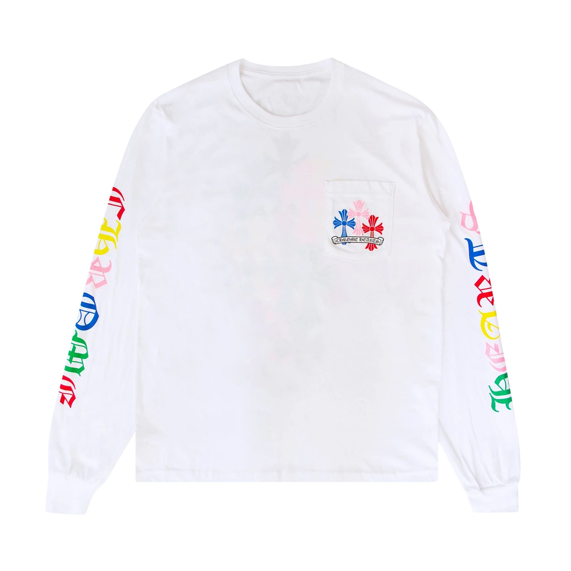 Chrome Hearts Multicolor Long-Sleeve 'White' | Men's Size M