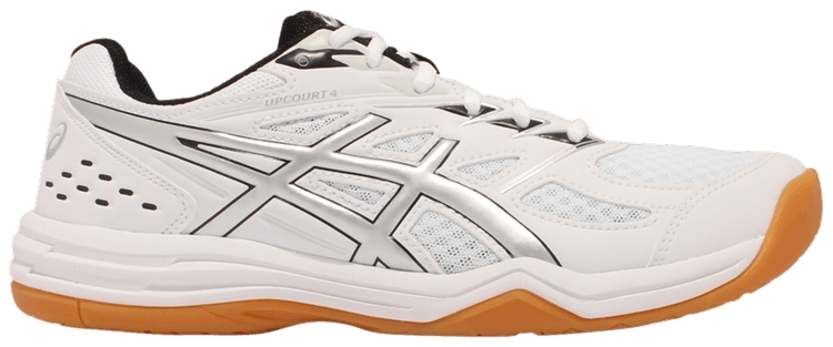Asics Upcourt 4 White Pure Silver