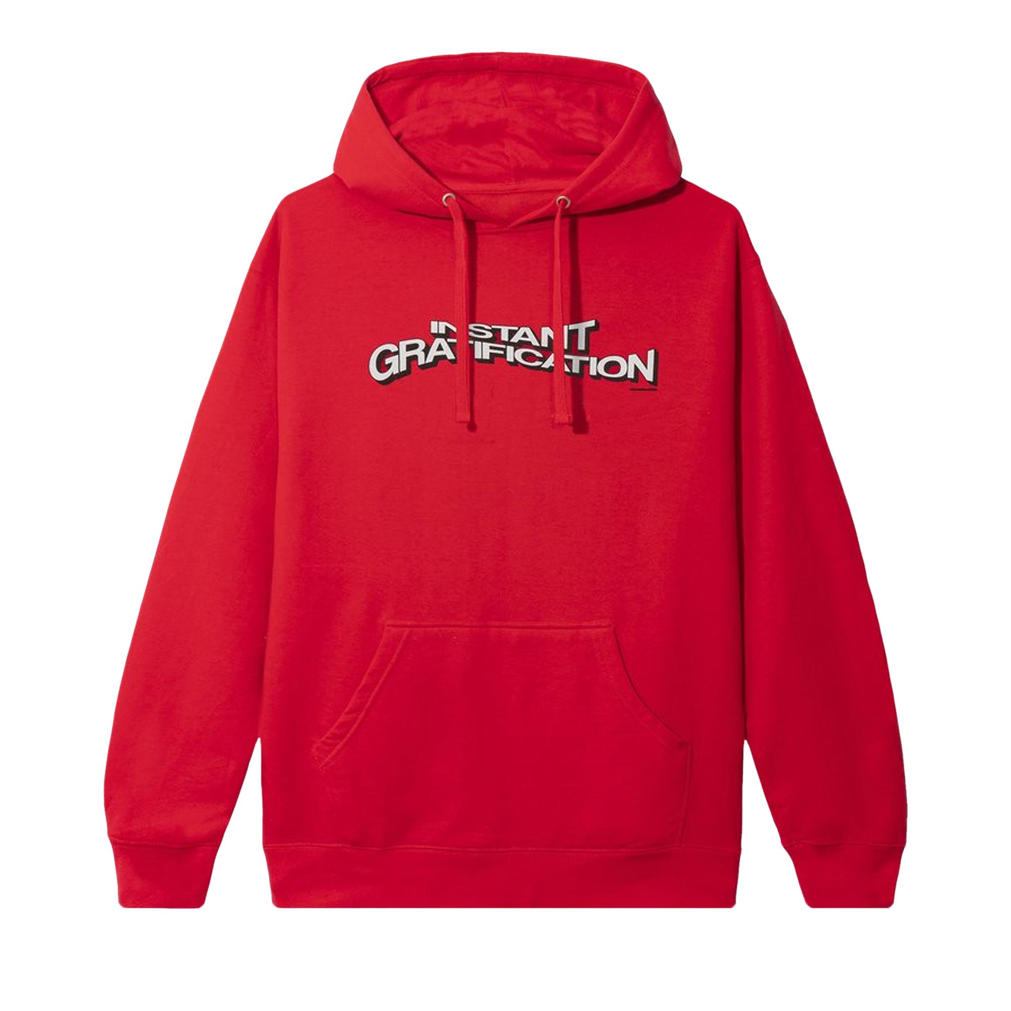 Anti Social Social Club IG Hoodie 'Red' | Men's Size 2XL