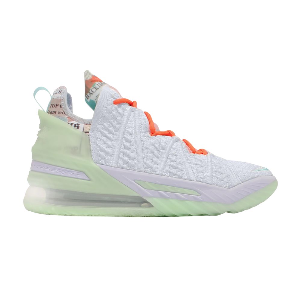 Diana Taurasi x Nike LeBron 18 EP 'G.O.A.T.' | Blue | Men's Size 8.5 - CQ9284-401