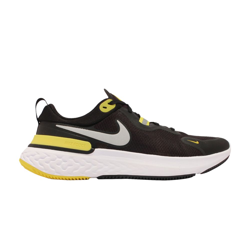 NIKE REACT MILER 'BLACK OPTI YELLOW'