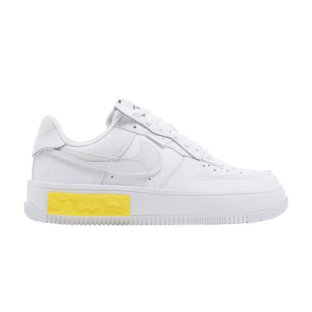 Nike Wmns Air Force 1 Fontanka 'White Opti Yellow' | Women's Size 8.5