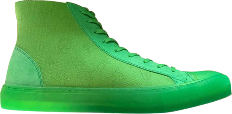 Louis Vuitton® LV Trainer 2 Sneaker Boot Green. Size 07.0