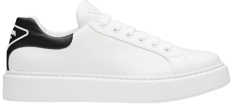 Prada Macro Leather White Black