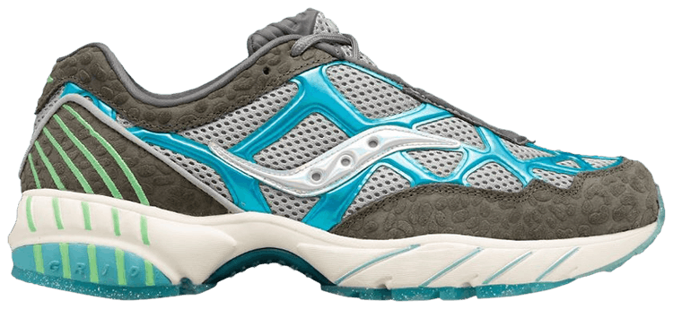 Fresh Rags x Grid Web Manatee   Olive Night