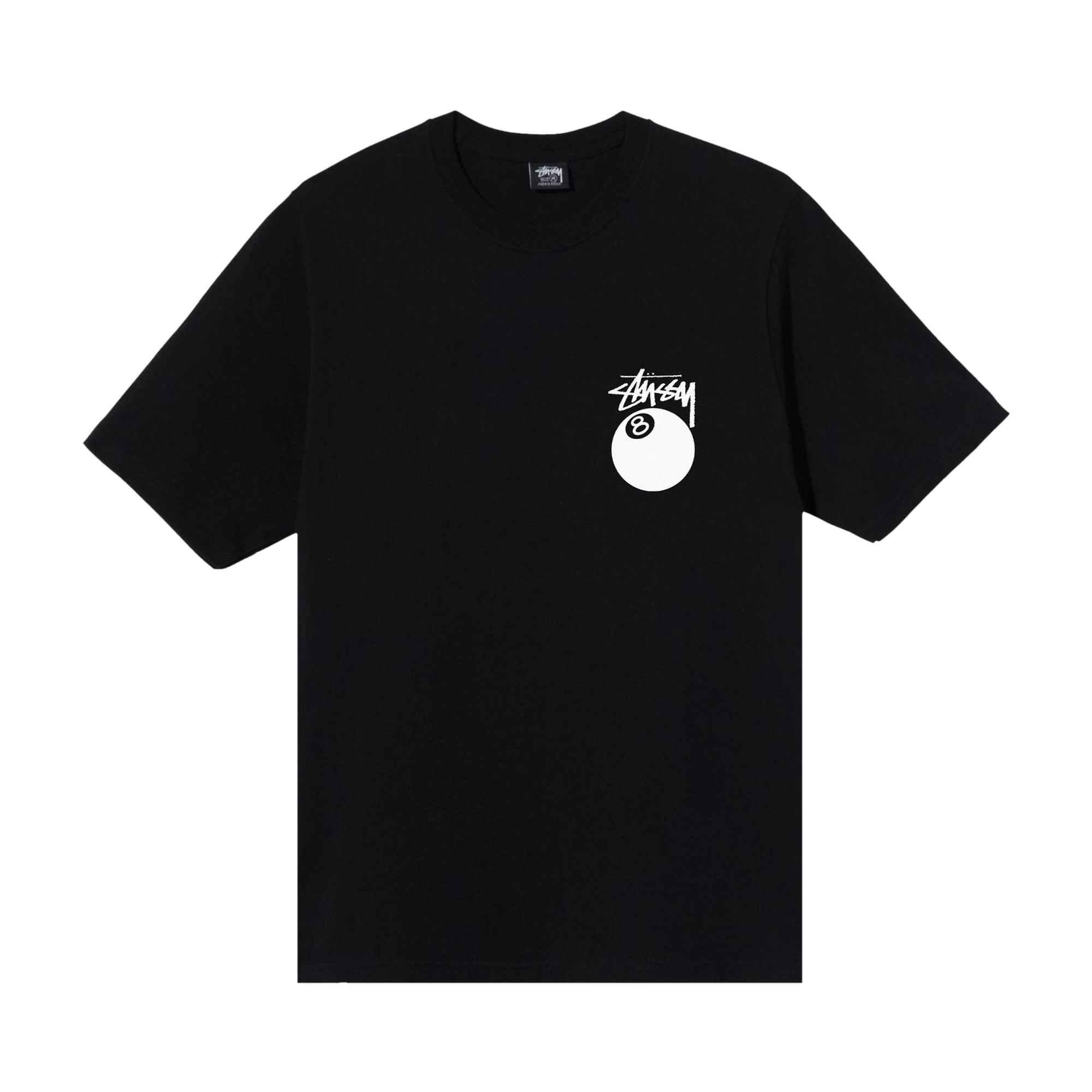 Pre-owned Stussy 8 Ball Tee 'black'