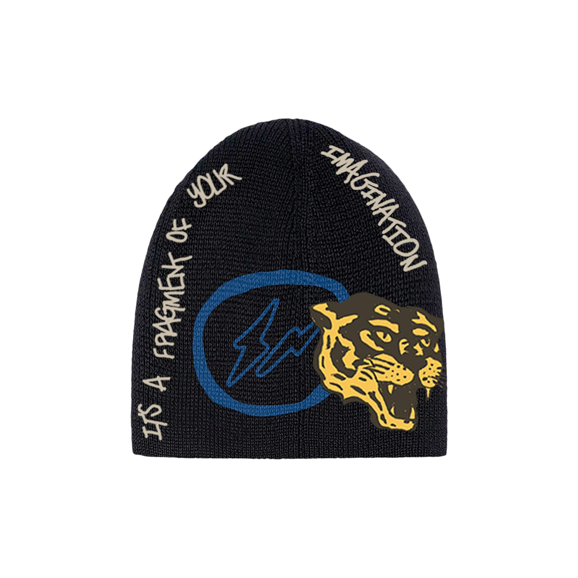 Cactus Jack by Travis Scott For Fragment Imagination Beanie 'Black' | Men's Size Onesize
