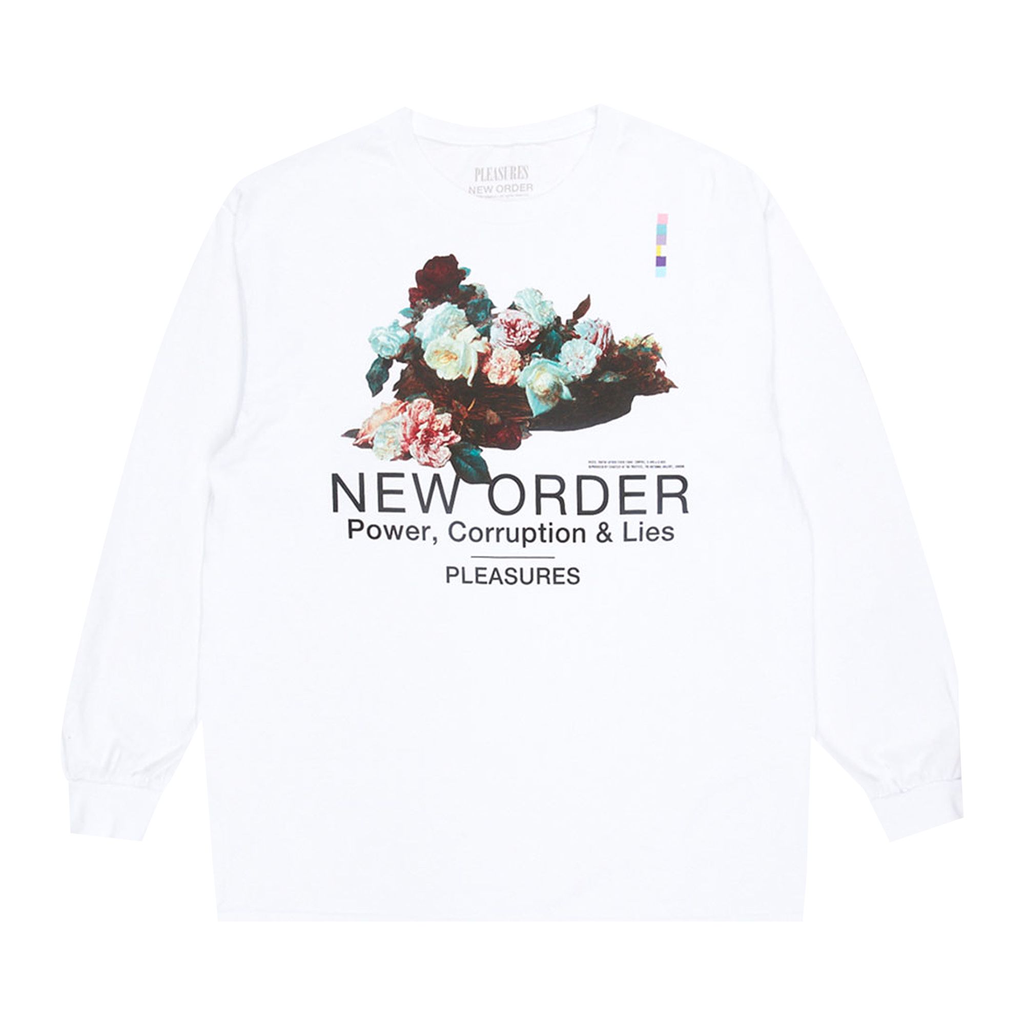Pre-owned Pleasures Power Long-sleeve T-shirt 'white' | Men's Size L