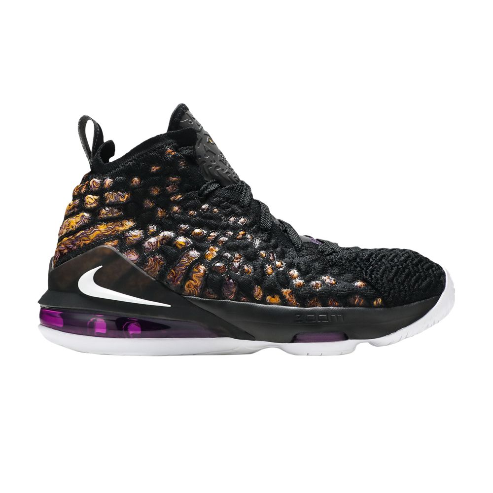 Nike LeBron 17 BG 'Lakers' | Black | Kid's Size 4