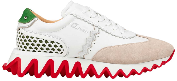 Christian Louboutin Loubishark White Red