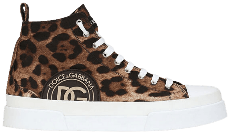 DOLCE & GABBANA ホルカトット フリント シャルムス シス トレス Buy Dolce & Gabbana Portofino Mid 'Leopard' - CS1889 AO743