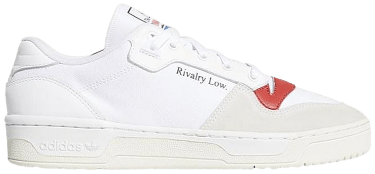 Adidas Rivalry Low White Glory Red