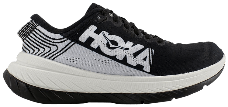 HOKA Carbon X Black White
