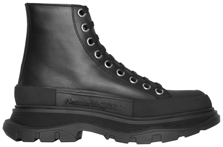 Alexander McQueen Wmns Tread Slick High Black