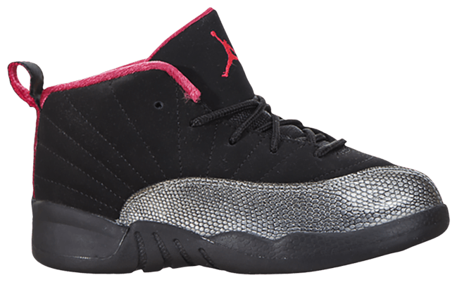 Buy Air Jordan 12 Retro TD Black Siren Red 850000 008 GOAT