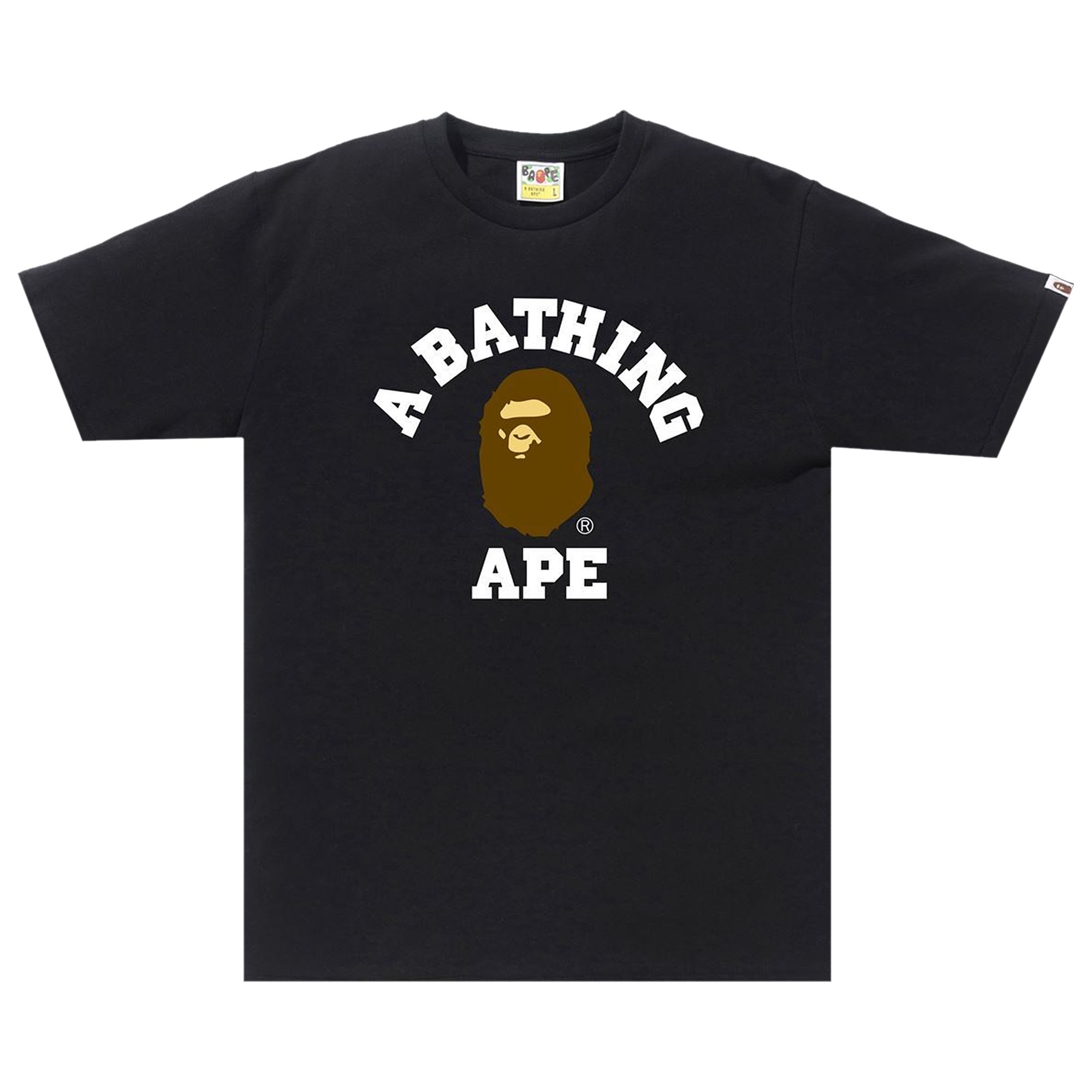 BAPE Silicon College One Point Tee 'Black' | Men's Size M