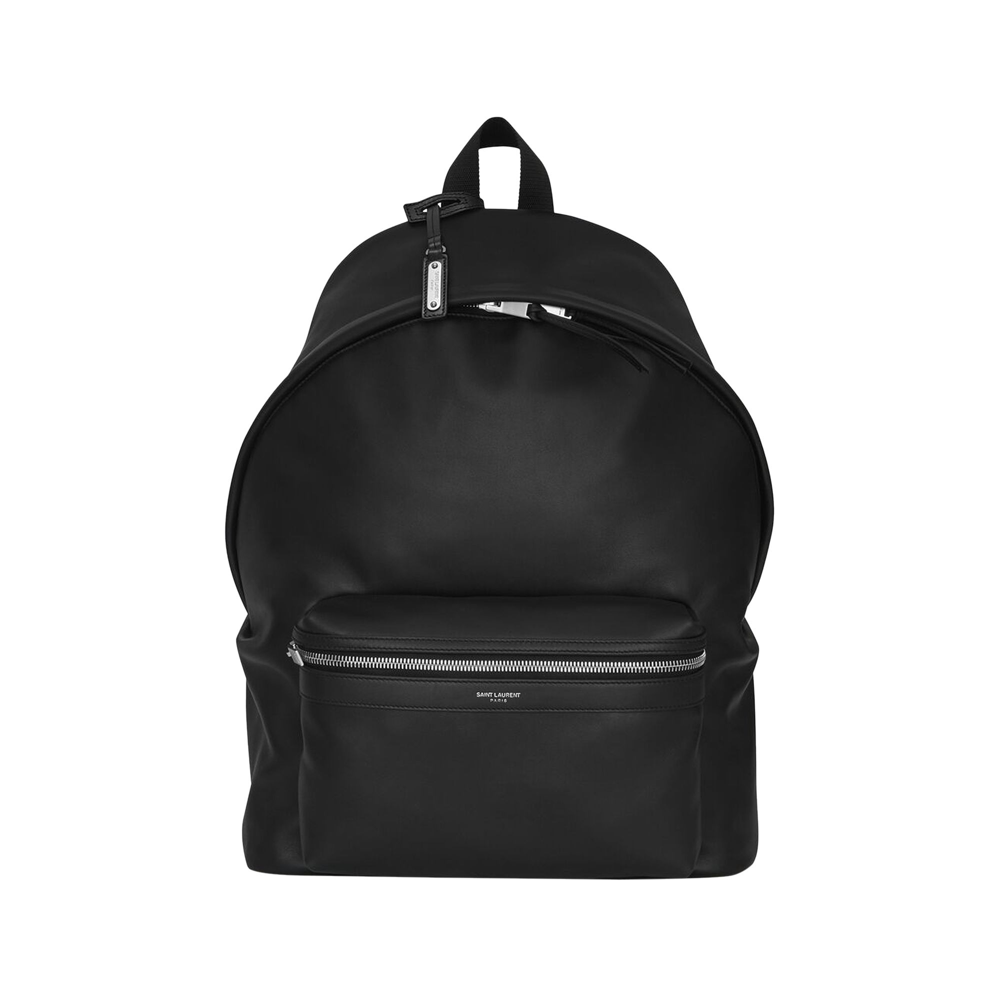 Saint Laurent Leather City Backpack 'Black' | Men's Size Onesize
