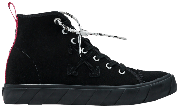 Off White Vulc Sneaker Mid Black