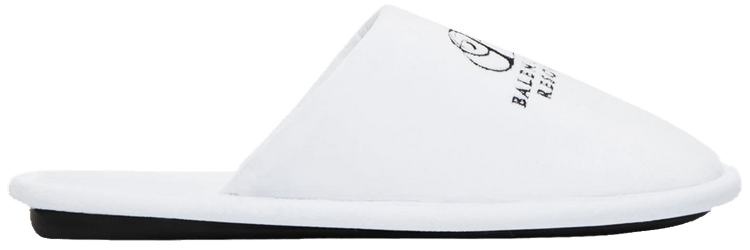Buy Balenciaga Soft Embroidered Logo Slipper White 644760 W29Z1 9010 GOAT AU