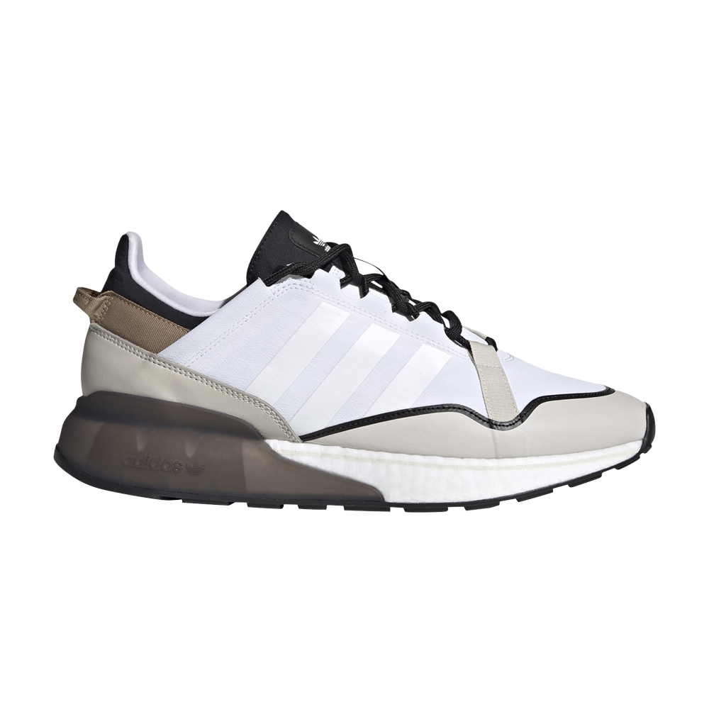 Pre-owned Adidas Originals Zx 2k Boost Pure 'white Cardboard'